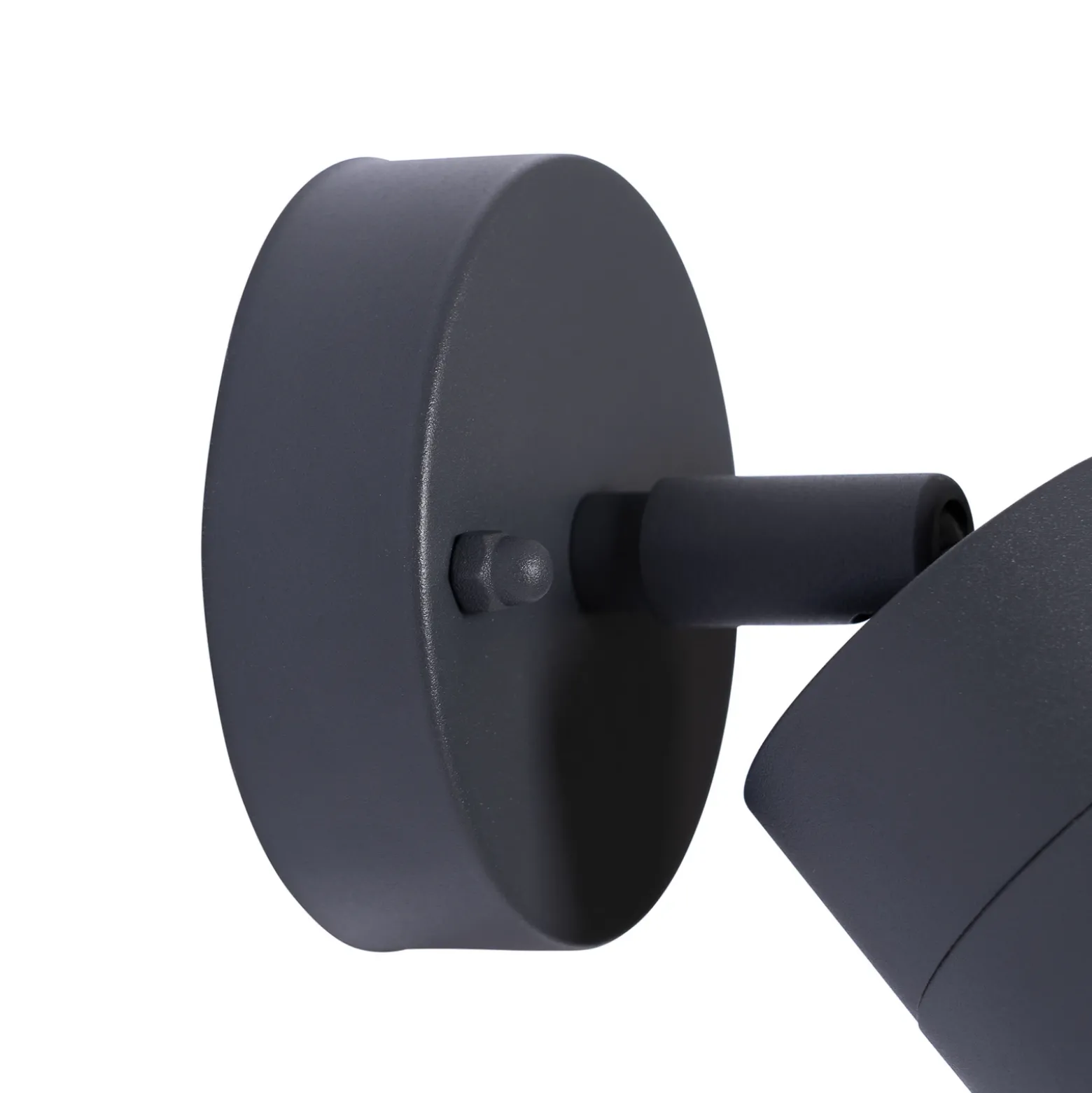 Aplique de exterior Tulimar de PRIOS, 15 cm, antracita, orientable