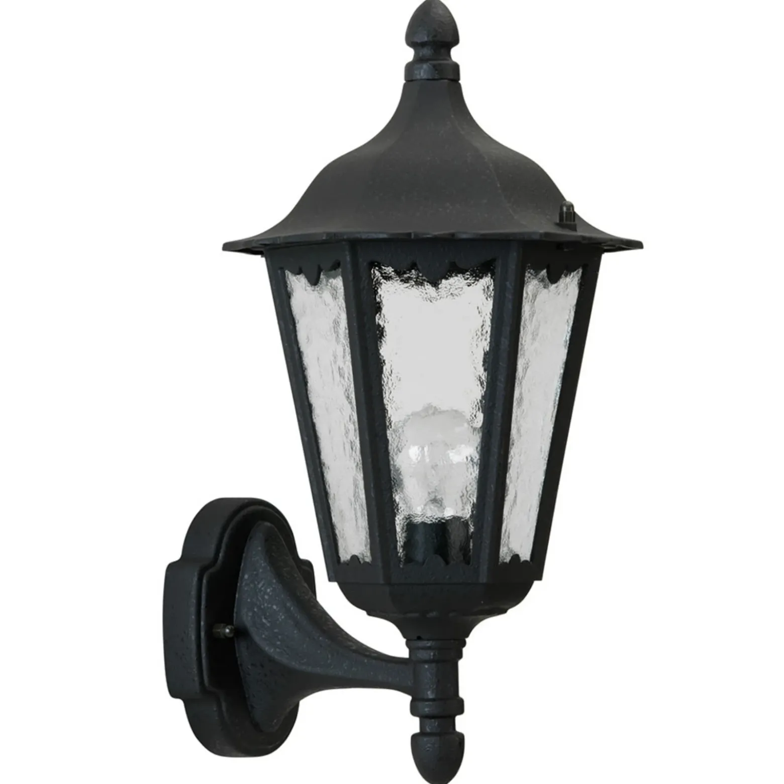 Aplique de exterior 1818 vertical, negro
