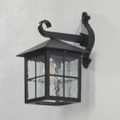 Aplique de exterior Winchester BL18, con farol inferior, IP43