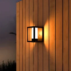 Aplique de pared Calex Smart Outdoor Lantern, CCT, RGB