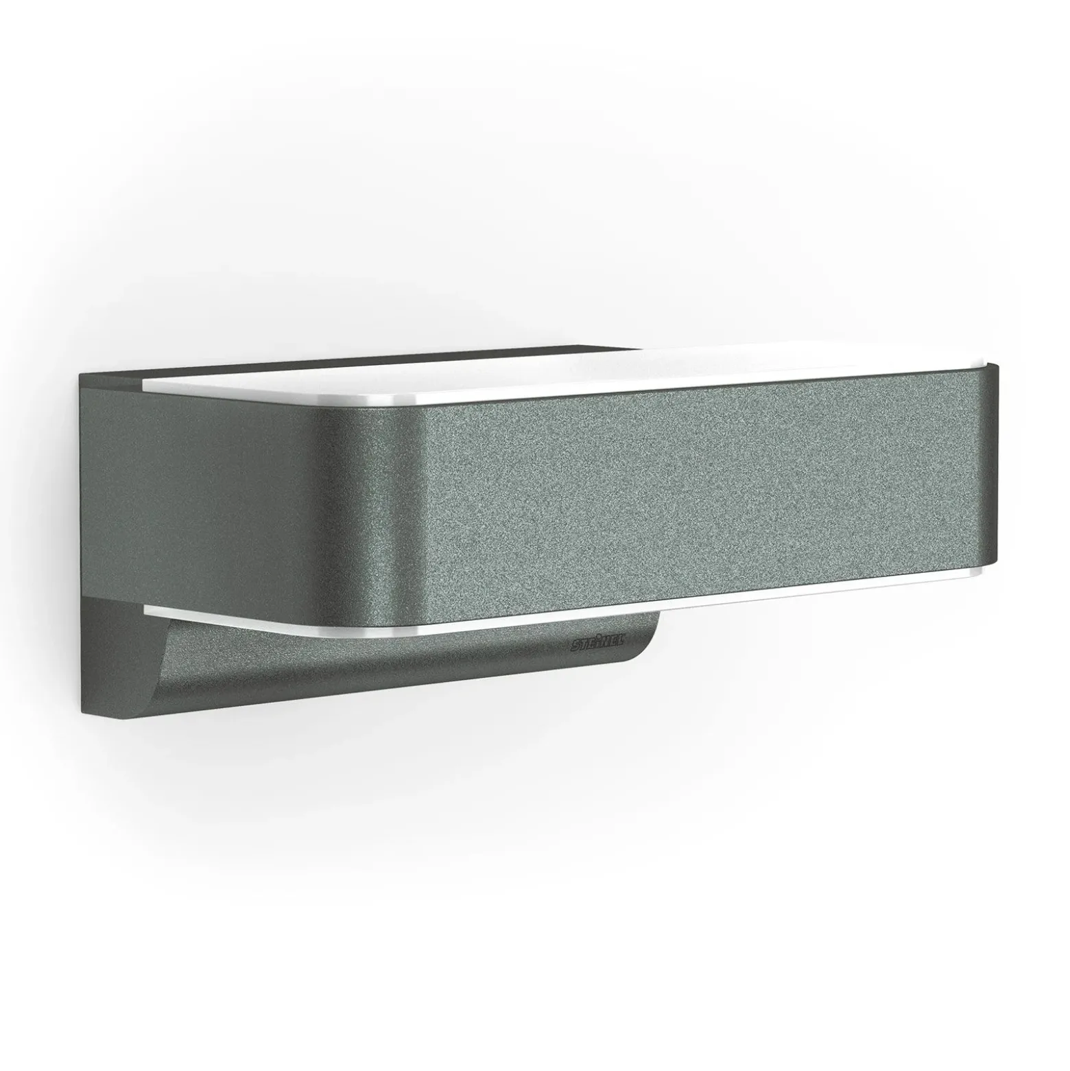 Aplique de pared con sensor inteligente STEINEL L 810 SC, color antracita