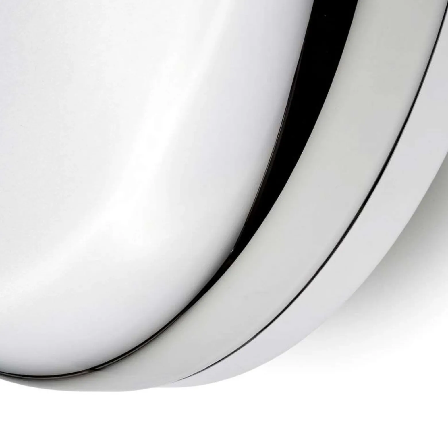 Aplique de pared Endless de DESIGN BY US, cromado, IP54, cristal espejado