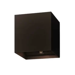 Aplique de pared exterior recargable Akku LED, Up/Down, negro