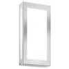 Aplique de pared LED Aqua Rain Mini con detector de movimiento, acero inoxidable