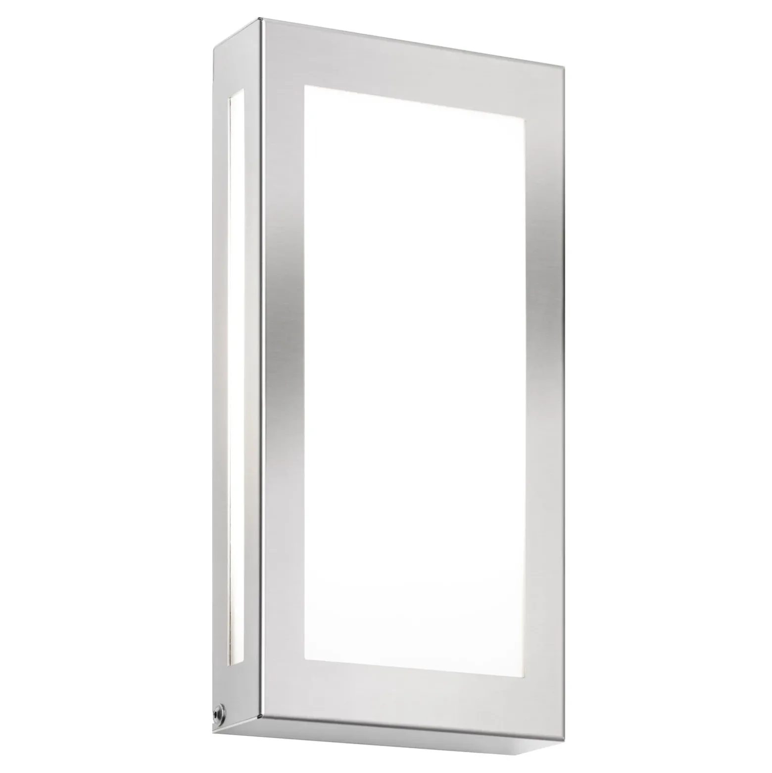 Aplique de pared LED Aqua Rain Mini con detector de movimiento, acero inoxidable