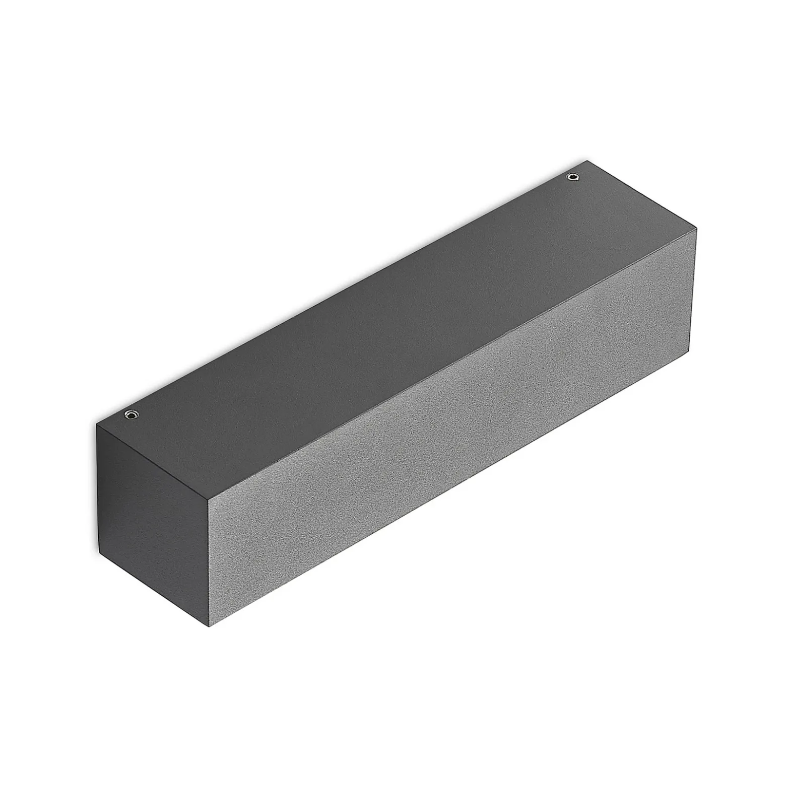 Aplique de pared LED Arcchio Lengo, 25 cm, 1 luz, antracita, CCT