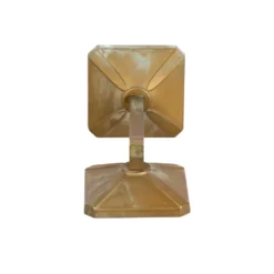 Aplique de pared LED Aura Frame, saliente de 23 cm, color latón antiguo, IP65