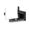 Aplique de pared LED CMD 9081, sensor, antracita, 21 cm, CCT, IP54