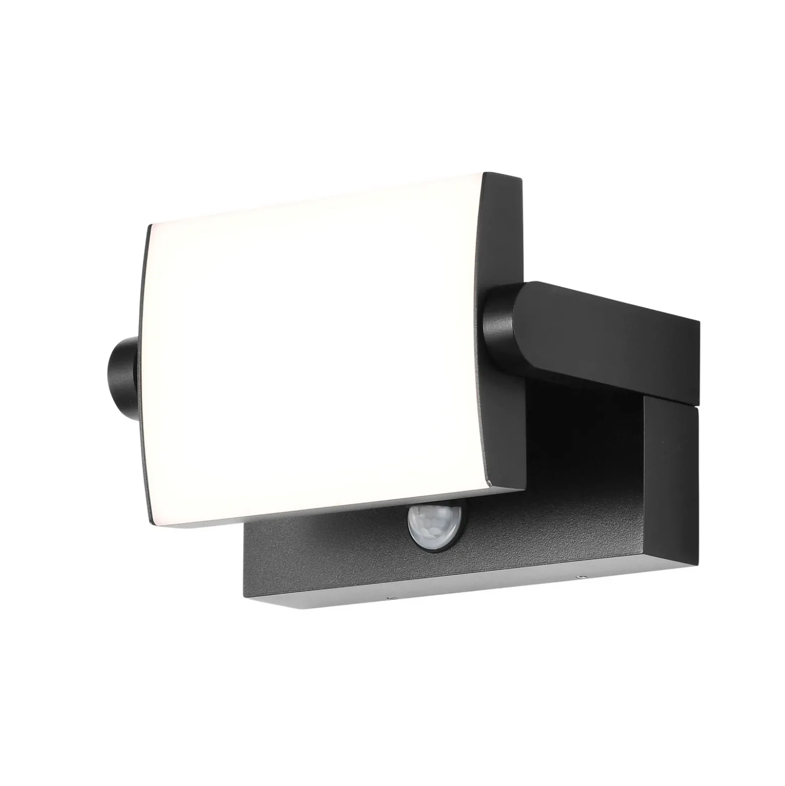 Aplique de pared LED CMD 9081, sensor, antracita, 21 cm, CCT, IP54