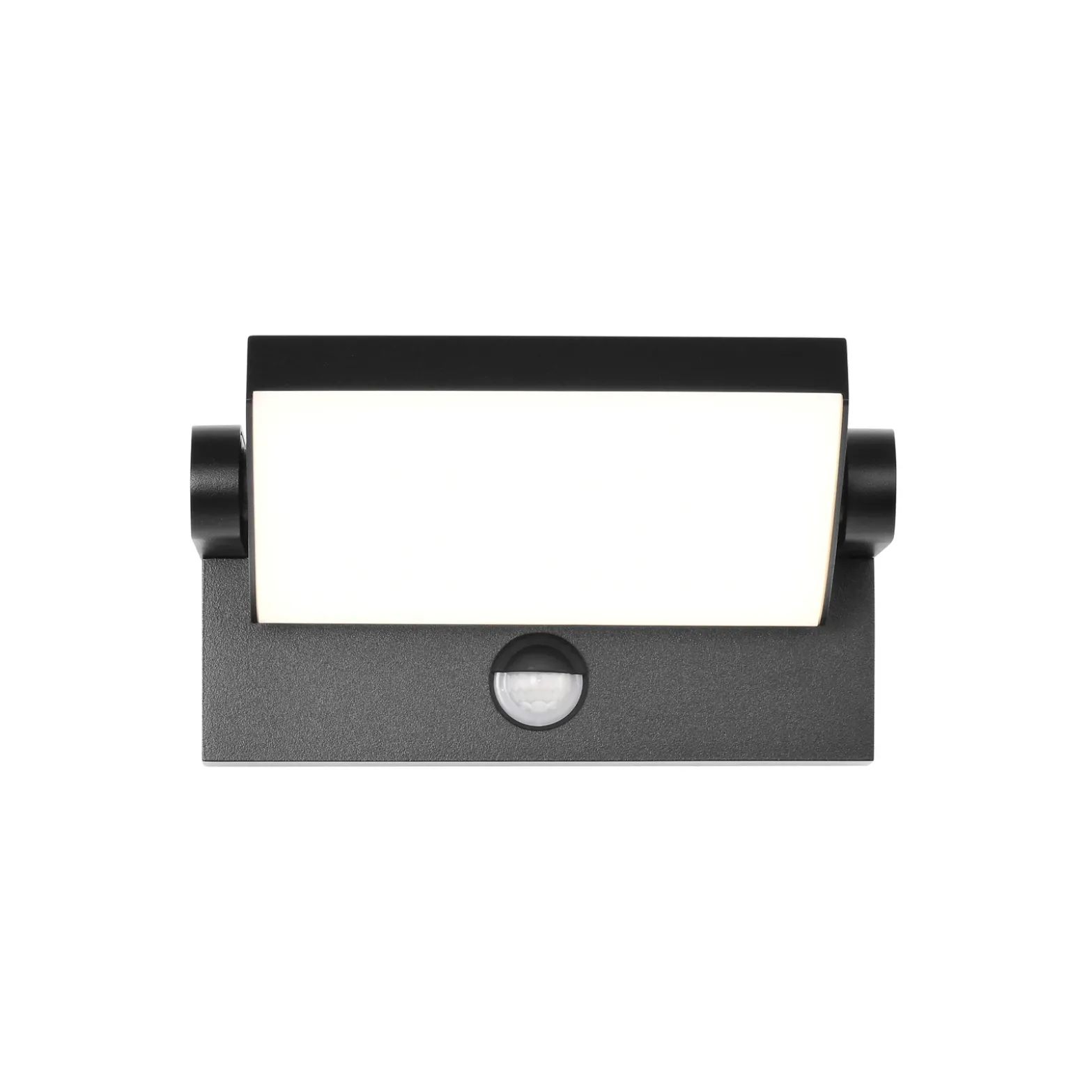 Aplique de pared LED CMD 9081, sensor, antracita, 21 cm, CCT, IP54