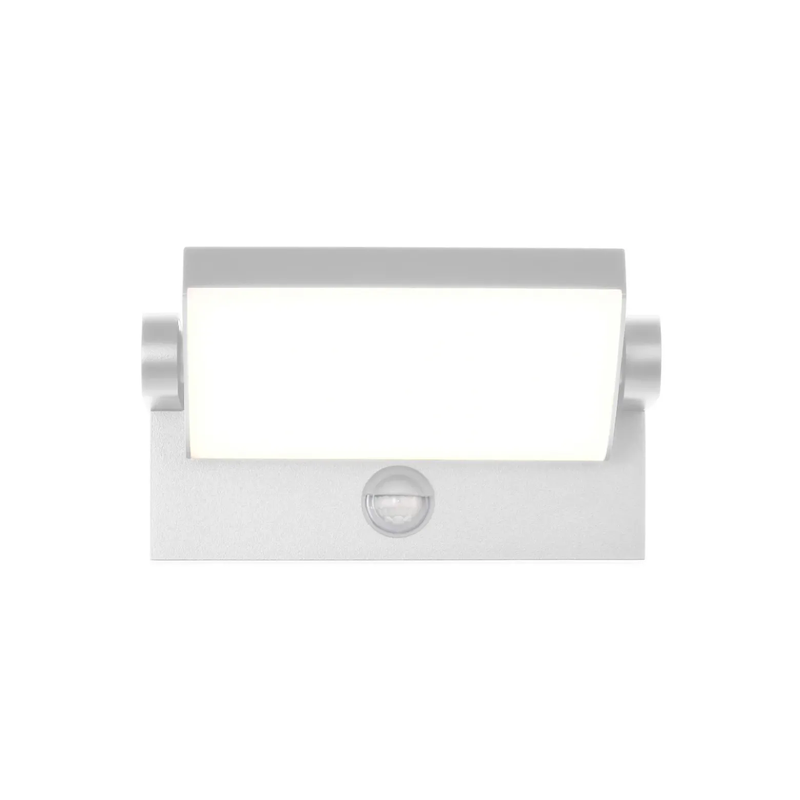 Aplique de pared LED CMD 9111, sensor, blanco, 21 cm, CCT, IP54