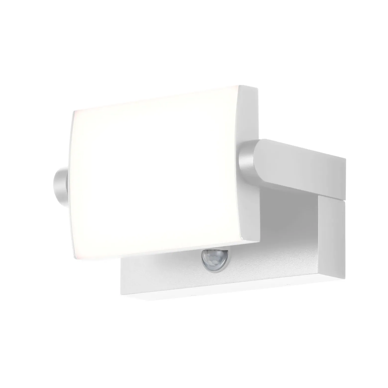 Aplique de pared LED CMD 9111, sensor, blanco, 21 cm, CCT, IP54