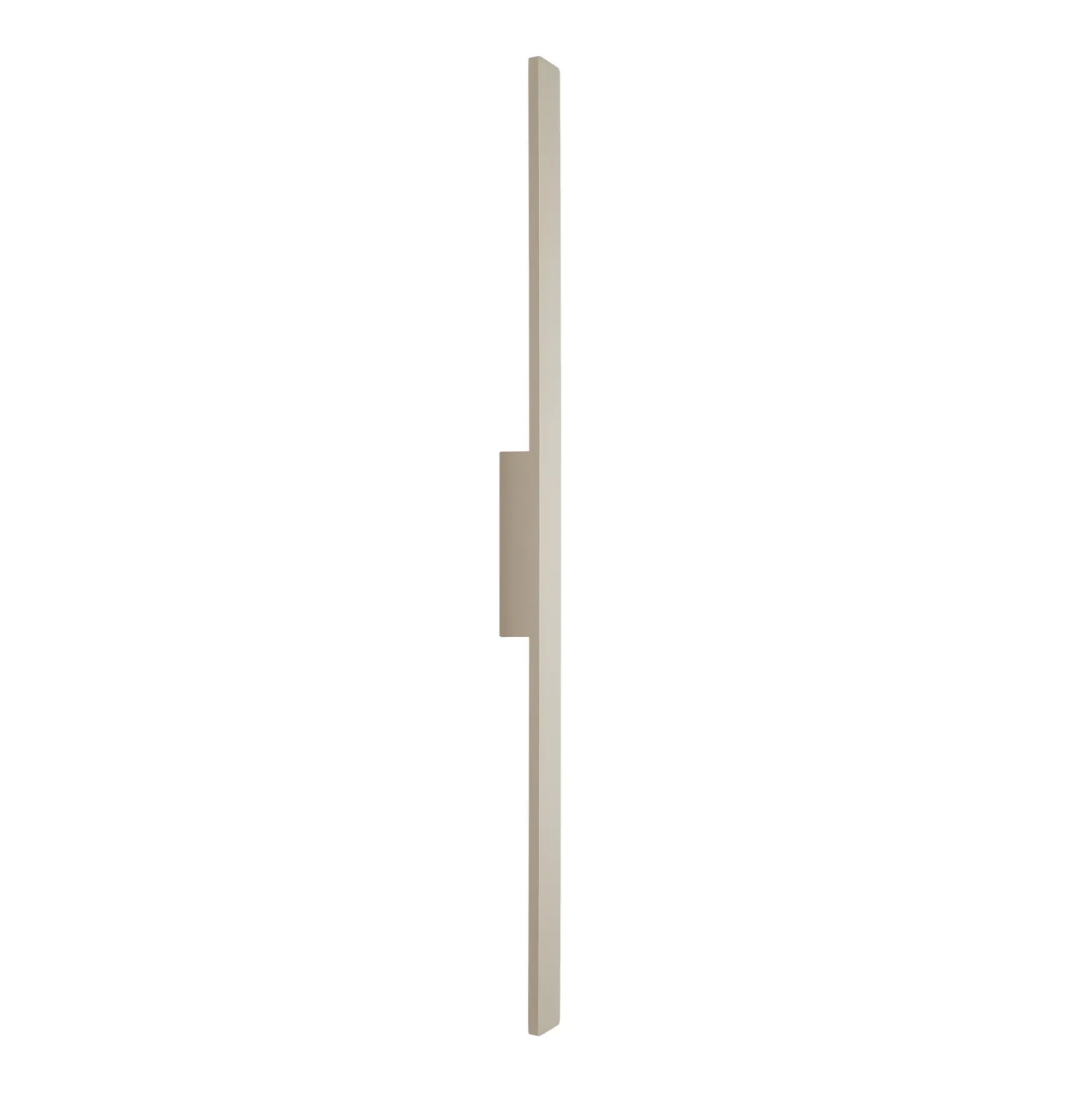 Aplique de pared LED Demi M, arena, aluminio, altura 100 cm, IP54