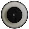 Aplique de pared LED Disk, Ø 18 cm, negro, plástico, IP65, CCT