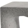 Aplique de pared LED Glint, 3000K, 15 cm, gris, hormigón, IP55