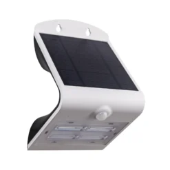 Aplique de pared LED Lamozzo, blanco, altura 21 cm, con sensor