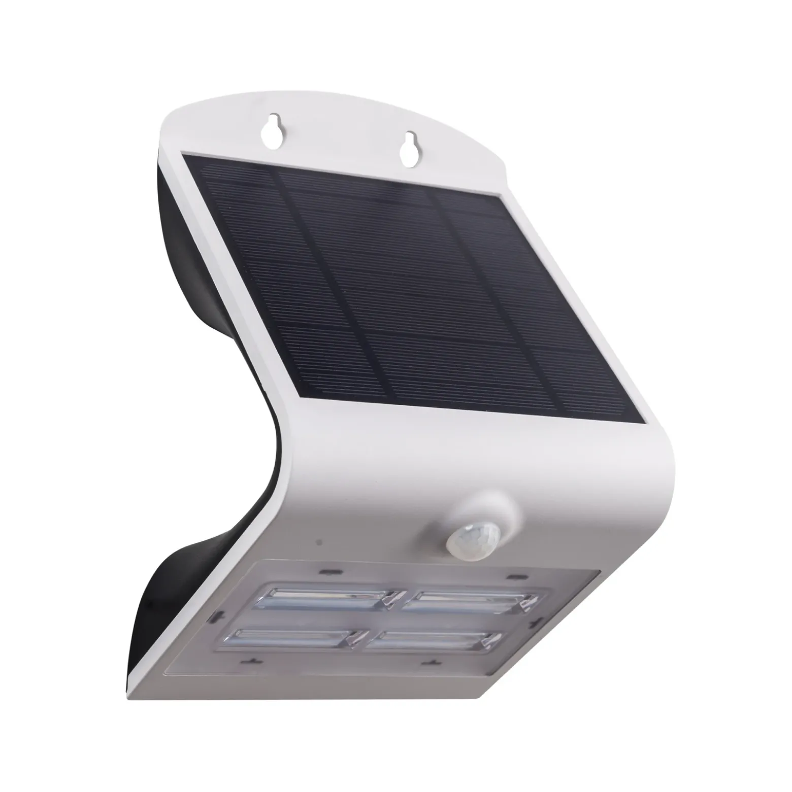 Aplique de pared LED Lamozzo, blanco, altura 21 cm, con sensor
