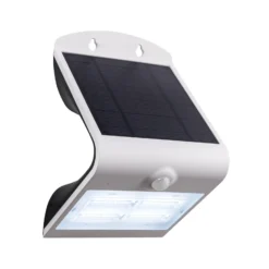Aplique de pared LED Lamozzo, blanco, altura 21 cm, con sensor