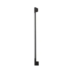 Aplique de pared LED Lindby Neano, 120 cm, negro, metal, IP54