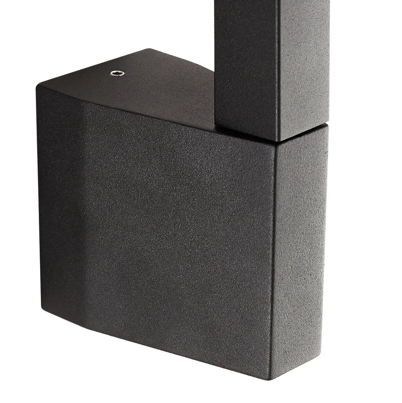 Aplique de pared LED Lindby Neano, 60 cm, negro, metal, IP54