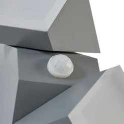 Aplique de pared LED Lindby «Sally», 22 cm, gris, IP54, con sensor