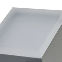 Aplique de pared LED Lindby «Sally», 22 cm, gris, IP54, con sensor
