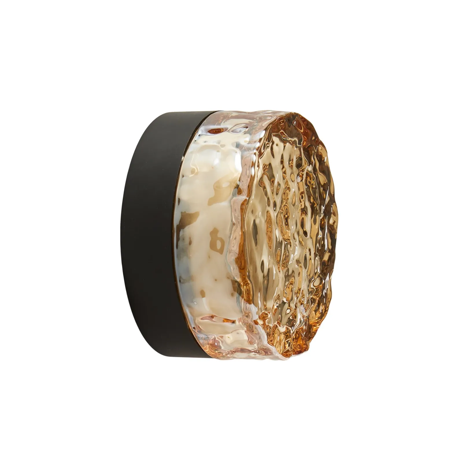 Aplique de pared LED LOOM DESIGN Otto Ice ámbar, 13 cm, CCT, IP65