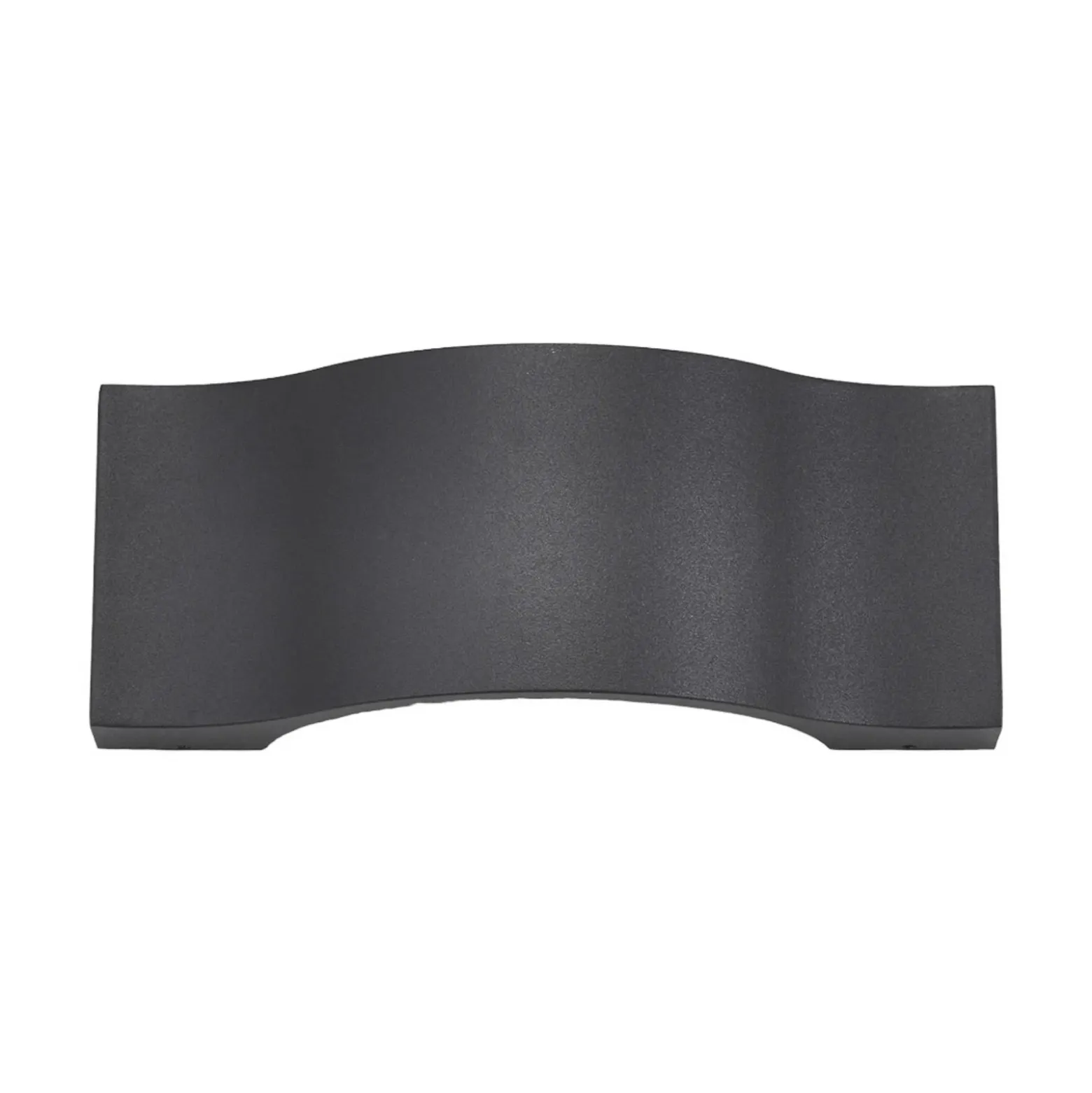 Aplique de pared LED Lucande Jace, antracita, metal, 28 cm, IP54