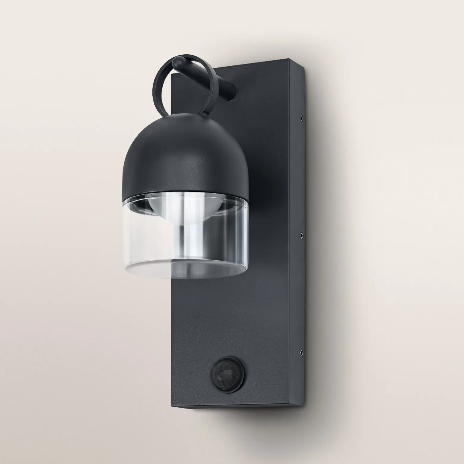 Aplique de pared LED OSRAM ENDURA CLASSIC COWBELL, gris, IP65