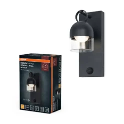 Aplique de pared LED OSRAM ENDURA CLASSIC COWBELL, gris, IP65