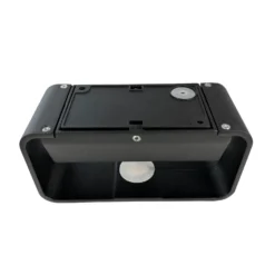 Aplique de pared LED para exterior Saturn de Dyberg Larsen, negro, 14,7 cm