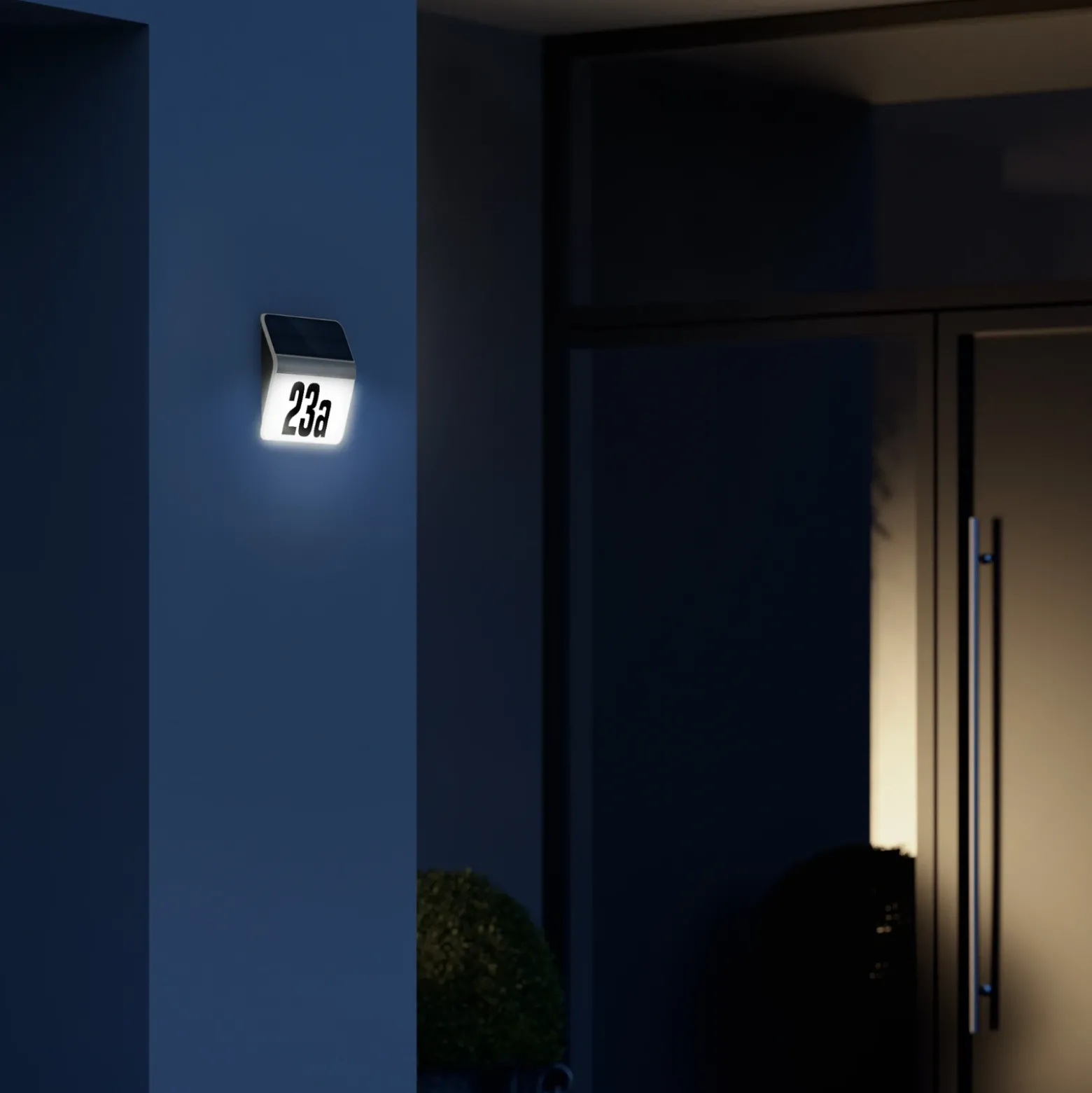 Aplique de pared LED para números de casa STEINEL XSolar LH-N