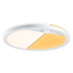 Aplique de pared LED Paulmann «Lamina», blanco, Ø 28 cm, CCT, IP44
