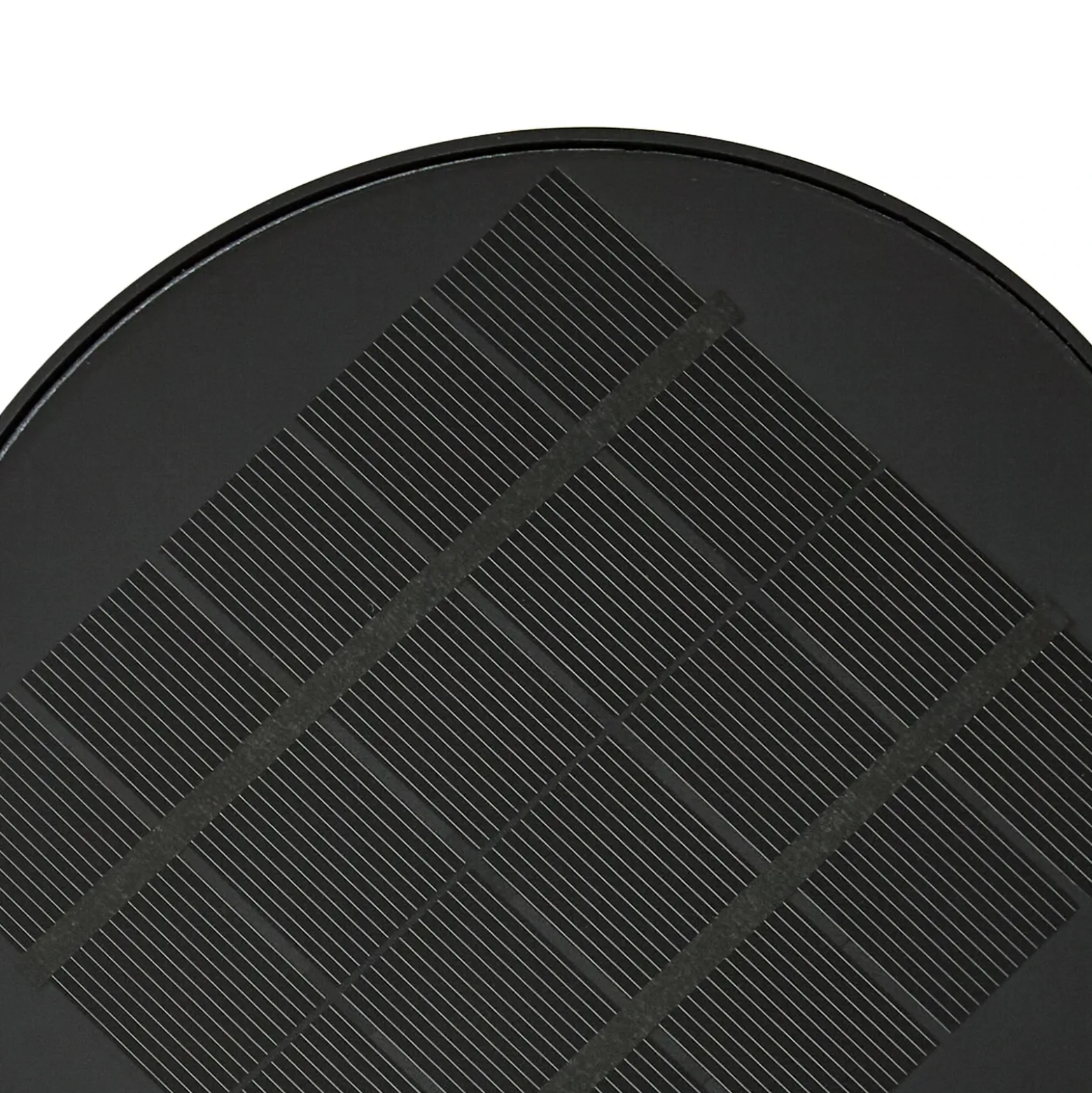 Aplique de pared LED PRIOS Tarlson, redonda, antracita, sensor