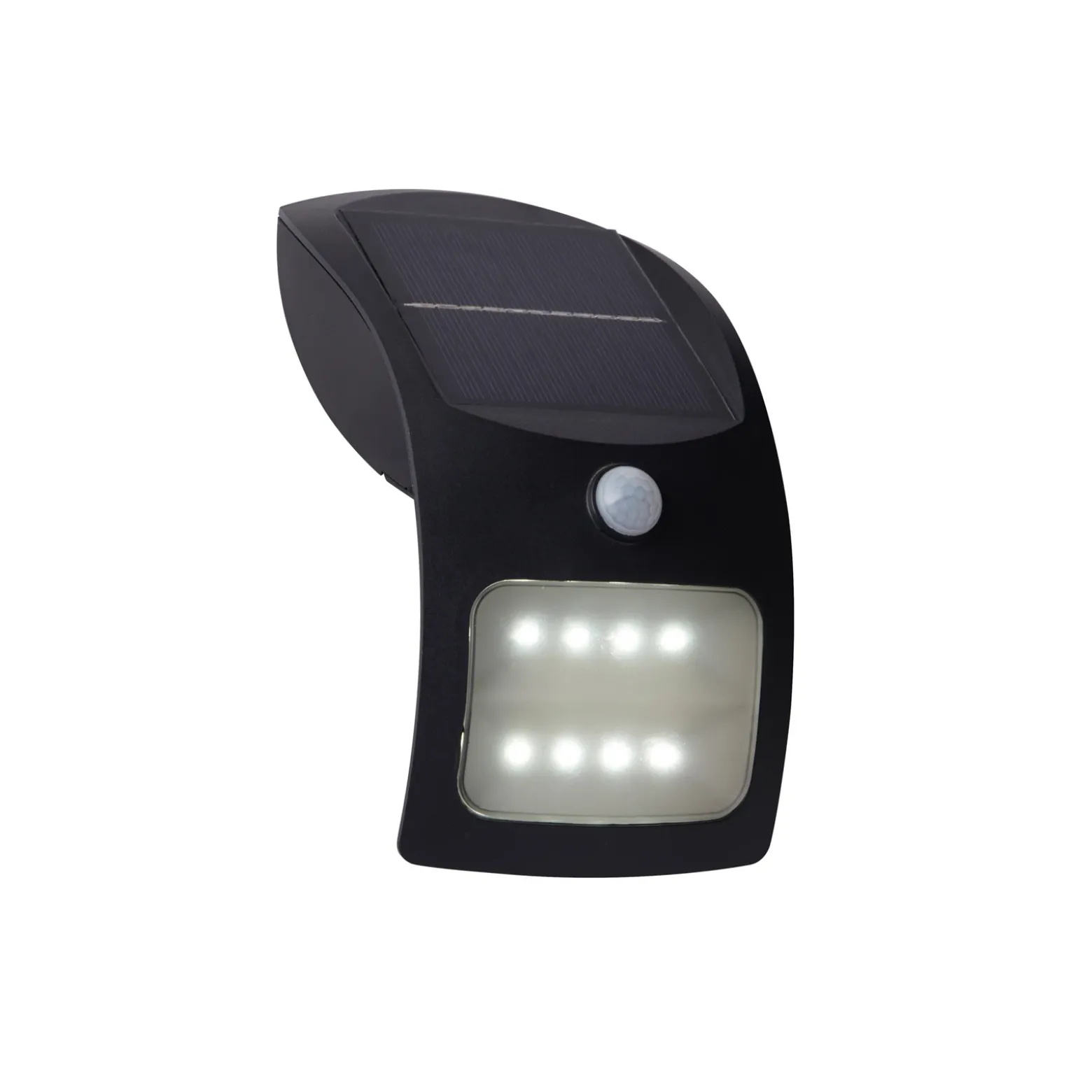 Aplique de pared LED solar 67420BK-PIR, detector de movimiento