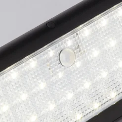 Aplique de pared LED solar 67422BK-PIR, detector de movimiento