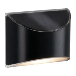 Aplique de pared LED solar Elliot de Paulmann, antracita, IP44