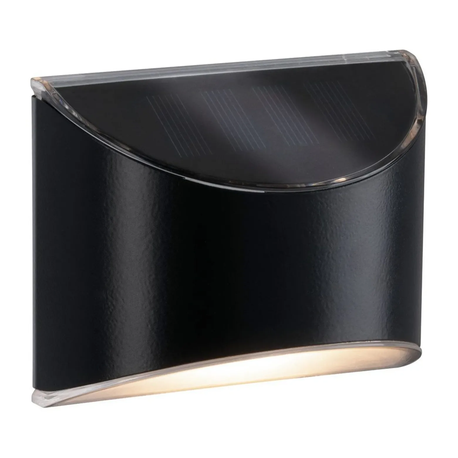 Aplique de pared LED solar Elliot de Paulmann, antracita, IP44