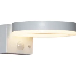 Aplique de pared LED solar Vidi con detector de movimiento