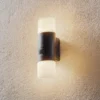 Aplique de pared LED STEINEL L 910 S, color antracita