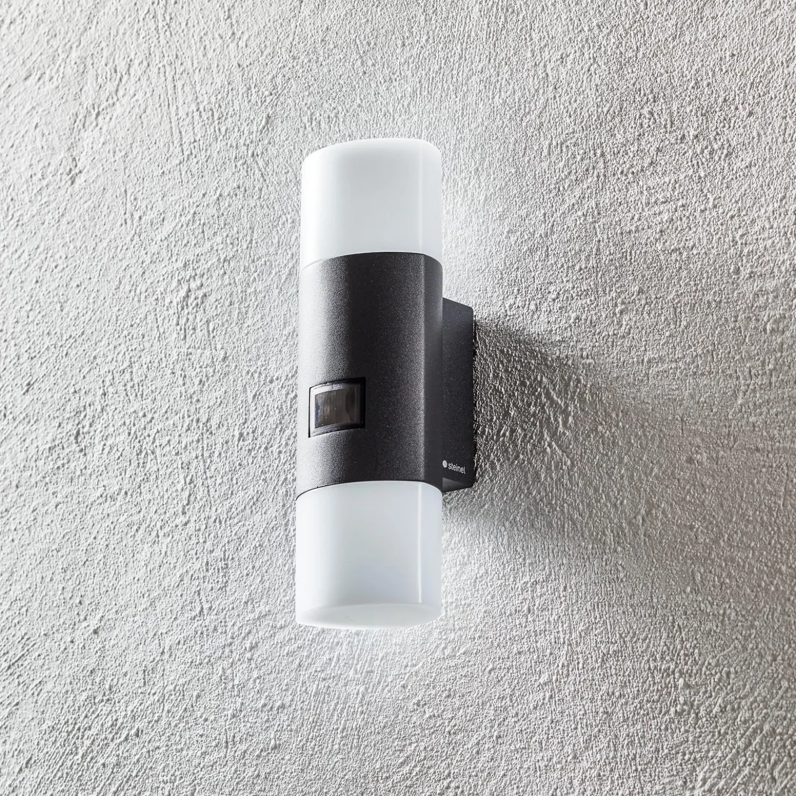 Aplique de pared LED STEINEL L 910 S, color antracita