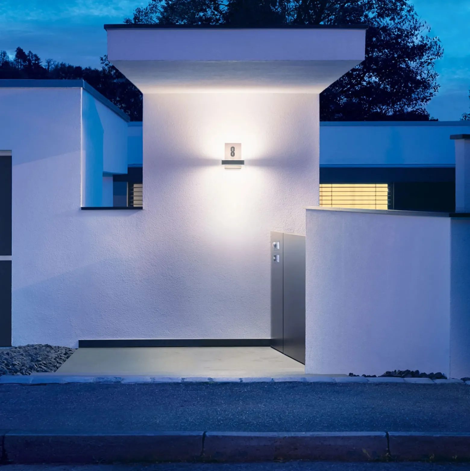 Aplique de pared LED STEINEL L 820 SC, antracita
