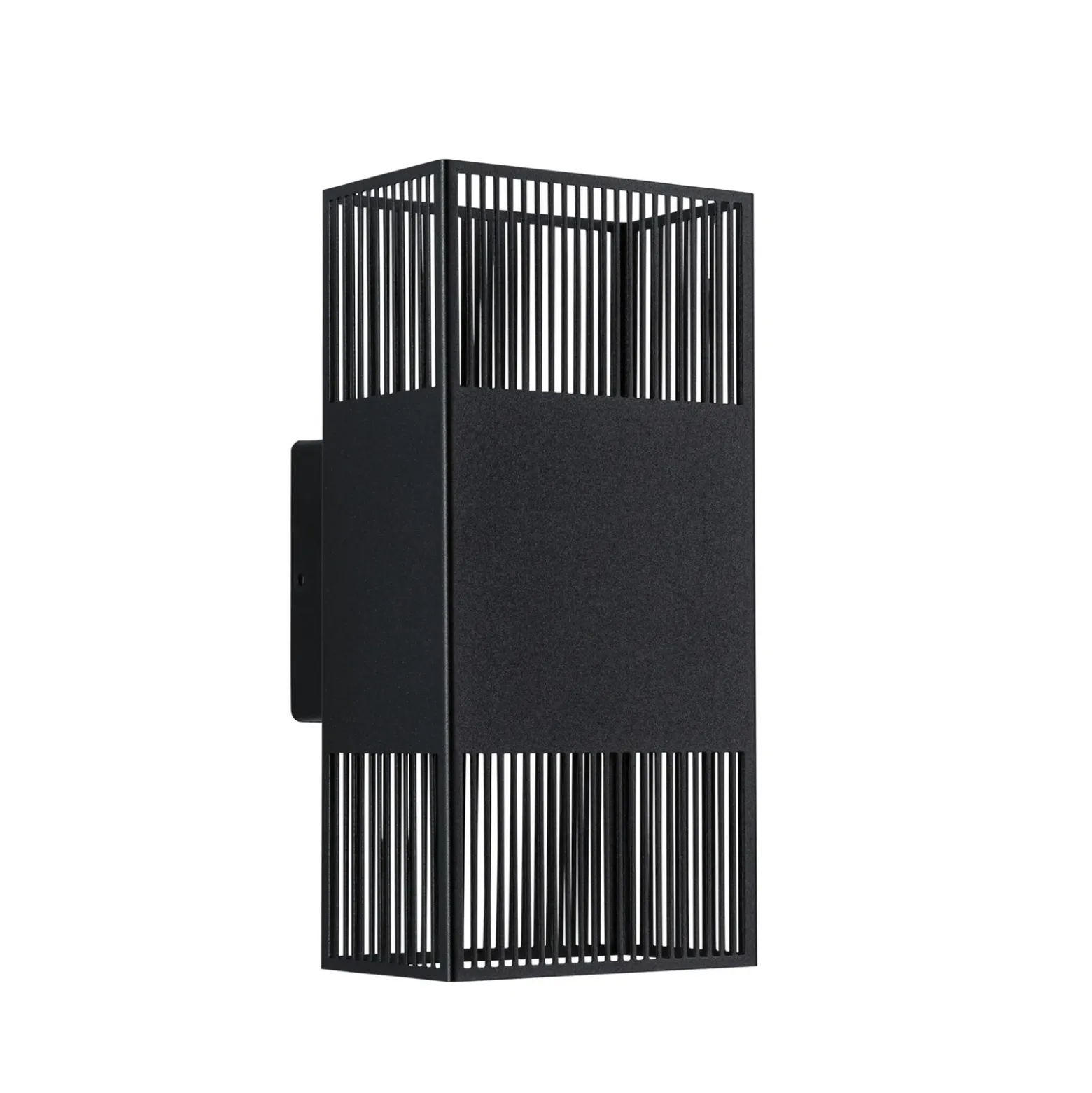 Aplique de pared LED Tharin de Paulmann, 25 cm, negro, luz hacia arriba/abajo,