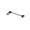 Aplique de pared LED Today Pro de SLV, negro, aluminio, longitud 66,6 cm