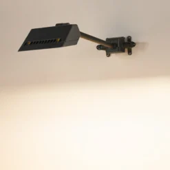 Aplique de pared LED Today Pro de SLV, negro, aluminio, longitud 66,6 cm