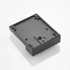 Aplique de pared LED Vanira de Lindby, antracita, aluminio, sensor, IP54