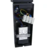 Aplique de pared Lindby Othil, con sensor, antracita, metal, IP44