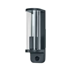 Aplique de pared OSRAM ENDURA CLASSIC TUBULAR, sensor, gris oscuro