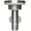 Aplique de pared OSRAM ENDURA STYLE SOLAR DOUBLE CIRCLE acero inoxidable