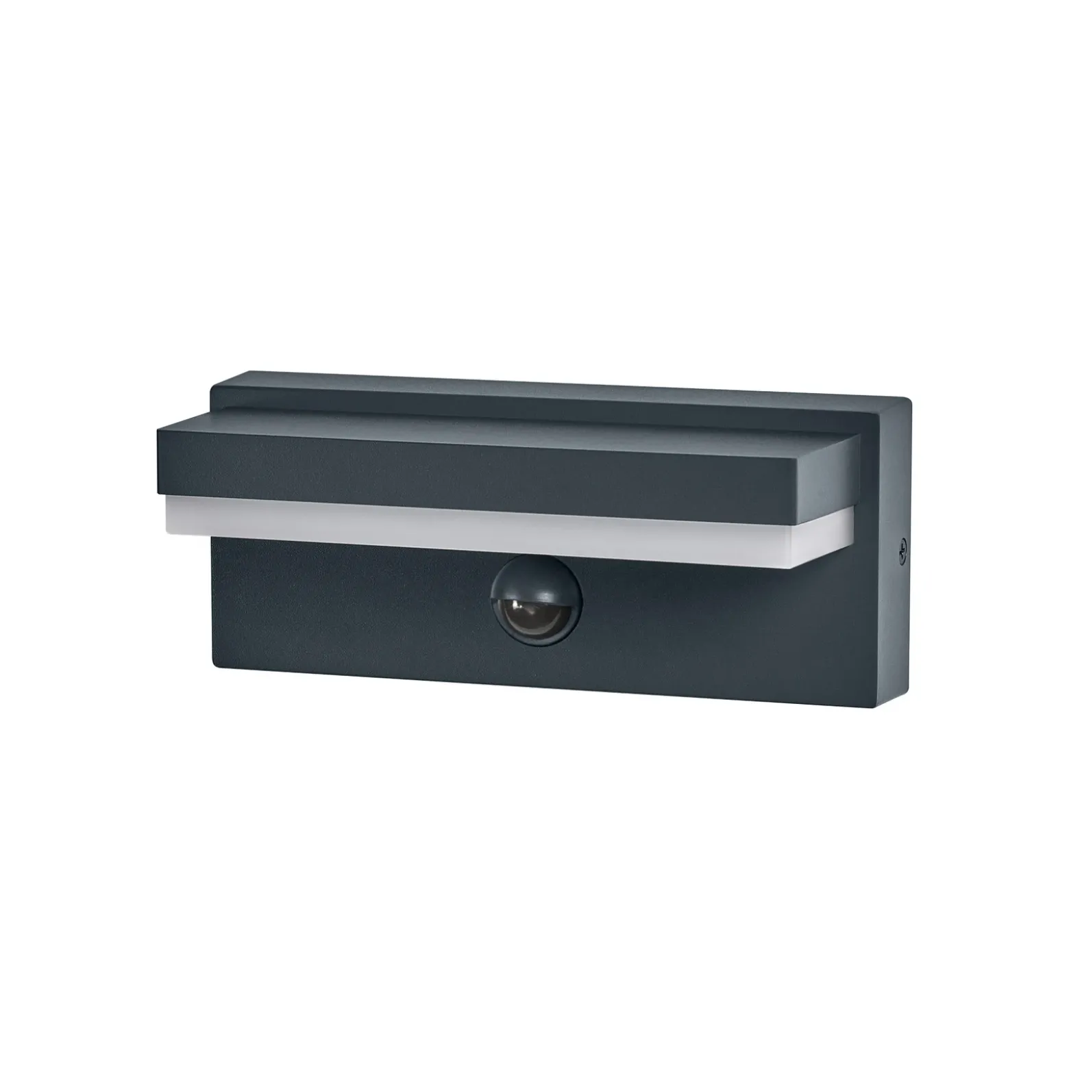 Aplique de pared OSRAM ENDURA STYLE ROBUST, sensor, gris oscuro IP54